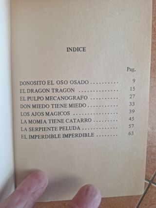 DONOSITO EL OSO OSADO de Gloria Fuertes