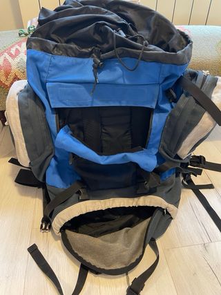 Mochila Boomerang Nepal 55 - Azul Gris