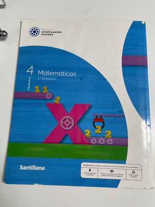 MATEMATICAS MOCHILA LIGERA 4 PRIMARIA CONSTRUYE...