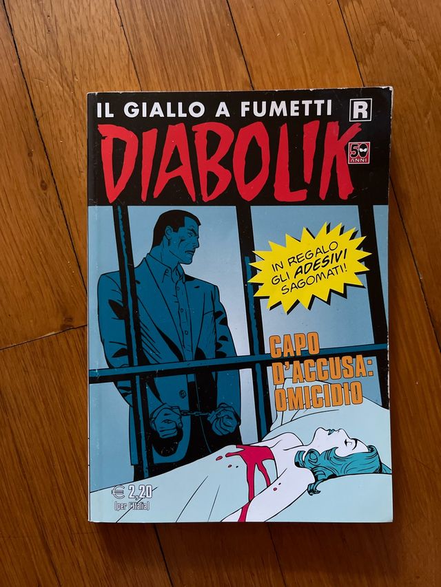 Diabolik R n. 614 - Capo d’accusa: omicidio