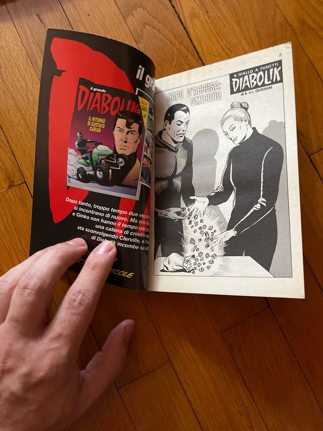 Diabolik R n. 614 - Capo d’accusa: omicidio