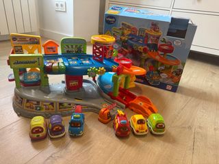 VTech Garaje Multitaller, tuc tuc bólidos 