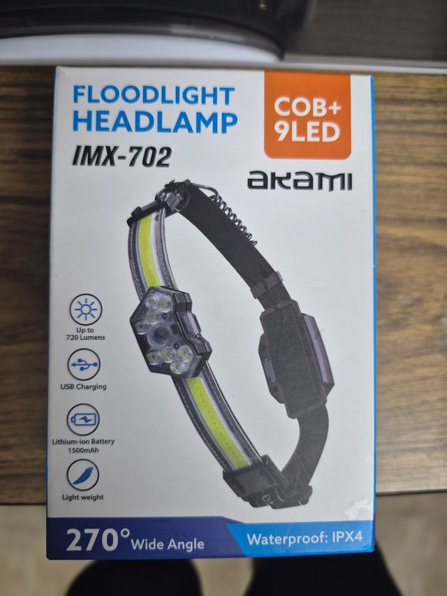 Linterna frontal Akami IMX-702 LED