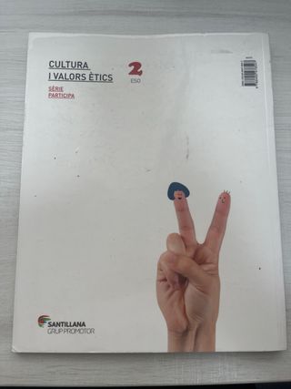 CULTURA I VALORS ETICS SERIE PARTICIPA 2 ESO