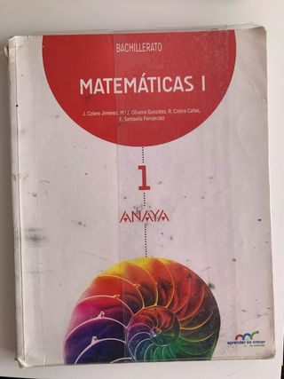 Matemáticas I.