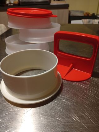 Set x4 Hamburger Tupperware