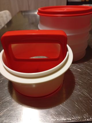 Set x4 Hamburger Tupperware