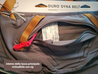 Osprey marsupio Duro Dyna Belt 2lt Grigio *NEW