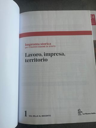 Impronta Storica vol 1 +Lavoro, impresa,territorio