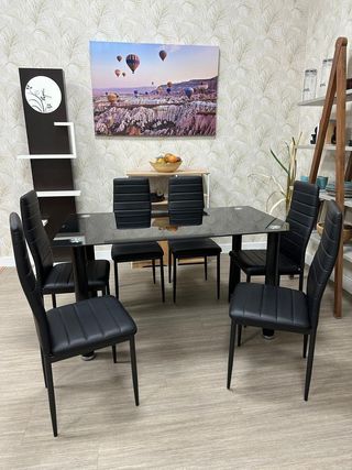 Conjunto de Mesa comedor + 4 Sillas NUEVO