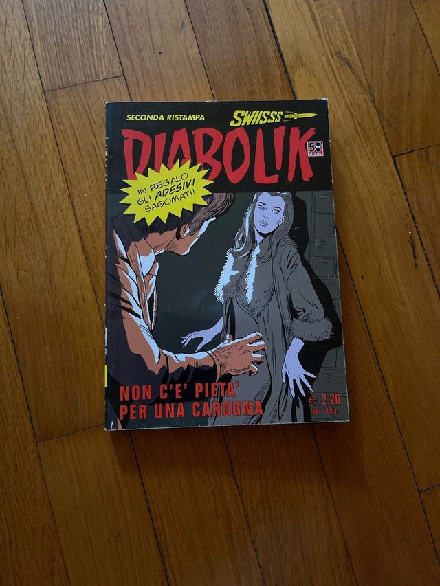 Diabolik Swiss n.219 50 anni Non c’è pietà per una