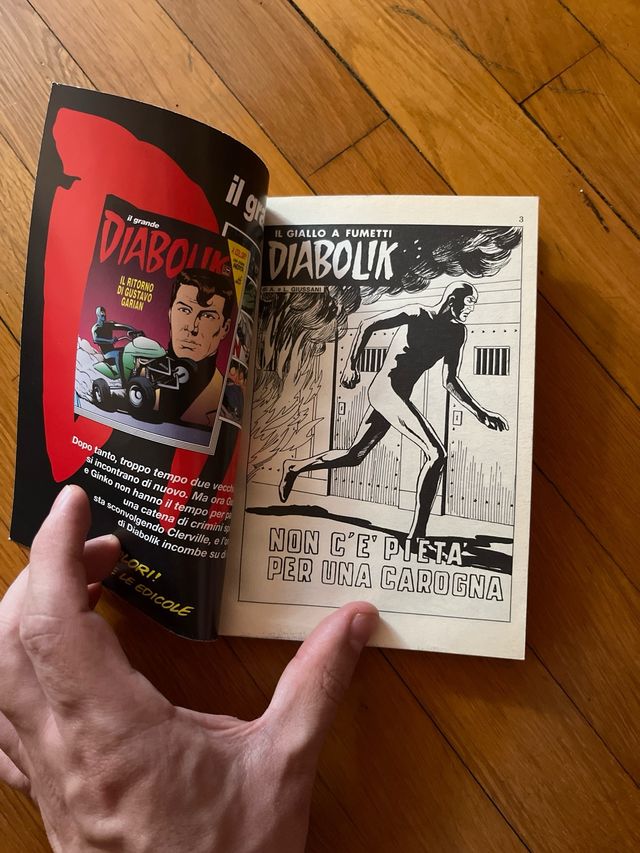 Diabolik Swiss n.219 50 anni Non c’è pietà per una