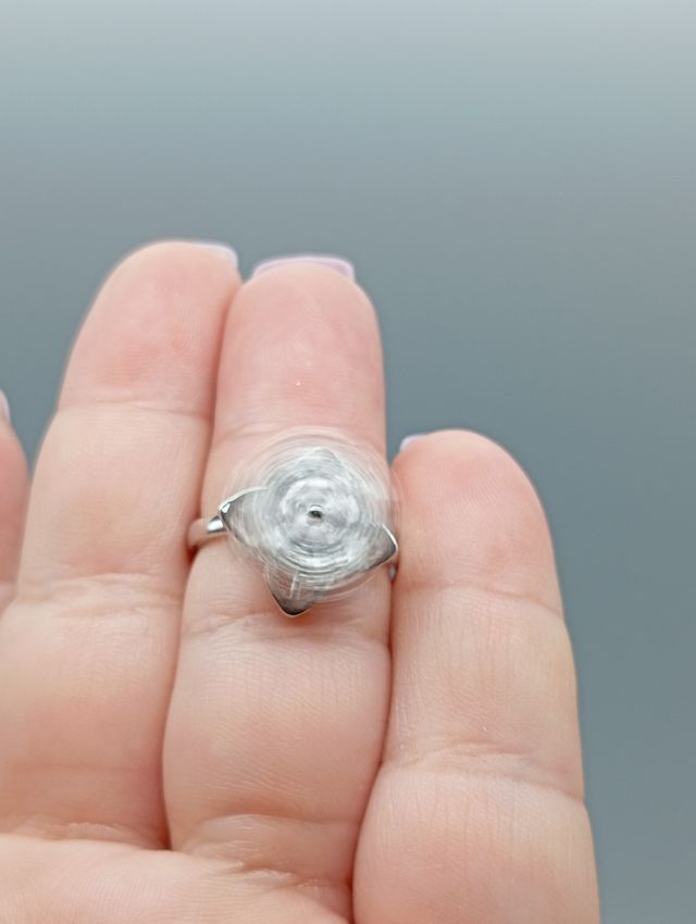 Anillo anti estrés Spinner giratorio de acero