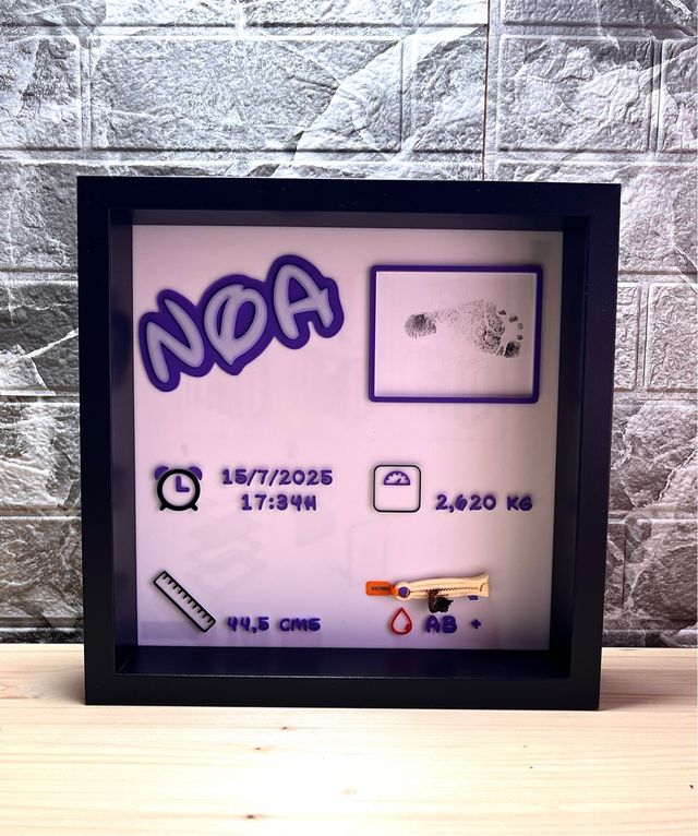 Recuerdo Nacimiento -Natalicio 3D