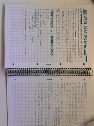 Cuaderno matemáticas CCSS 2bach
