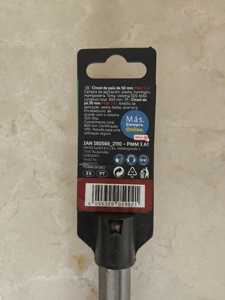 Cincel punta plana SDS-MAX 50mm