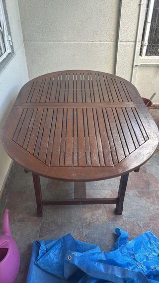 Mesa extensible teka - jardín