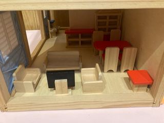 Casita madera juguetes niños