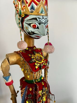 Marioneta indonesia Wayang Kulit