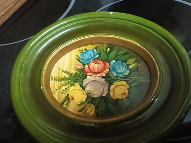 Quadrati laccati vintage - 2 pezzi