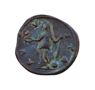 Denario bronce Faustina