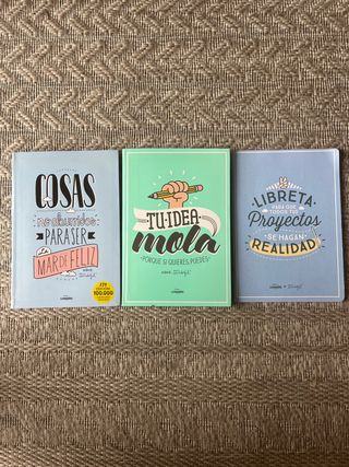 2 libros de MR WONDERFUL + libreta de regalo