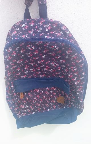 Mochila escolar flores Caliroots