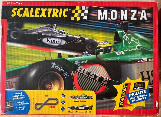 Scalextric Monza F1 Y MUCHOS ACCESORIOS