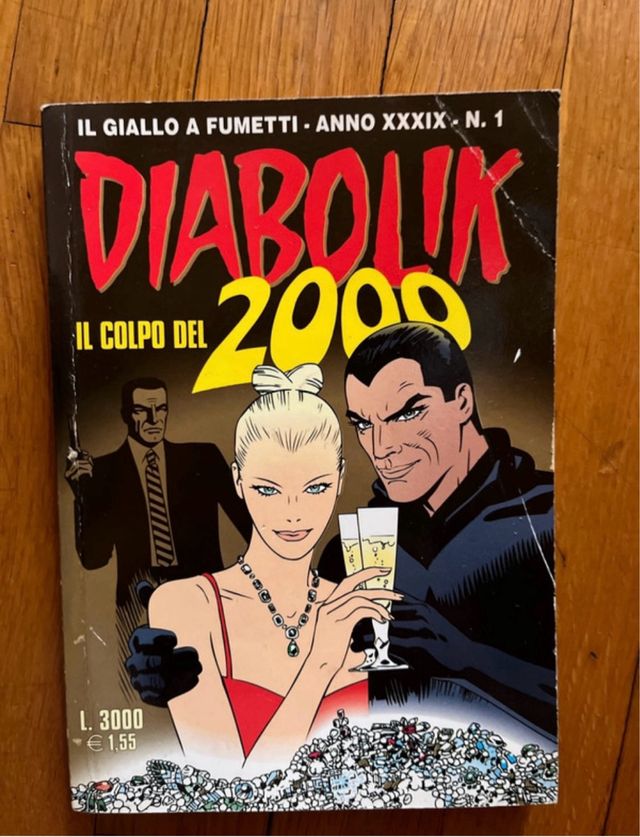 Lotto 10 fumetti Diabolik anni ’90/2000