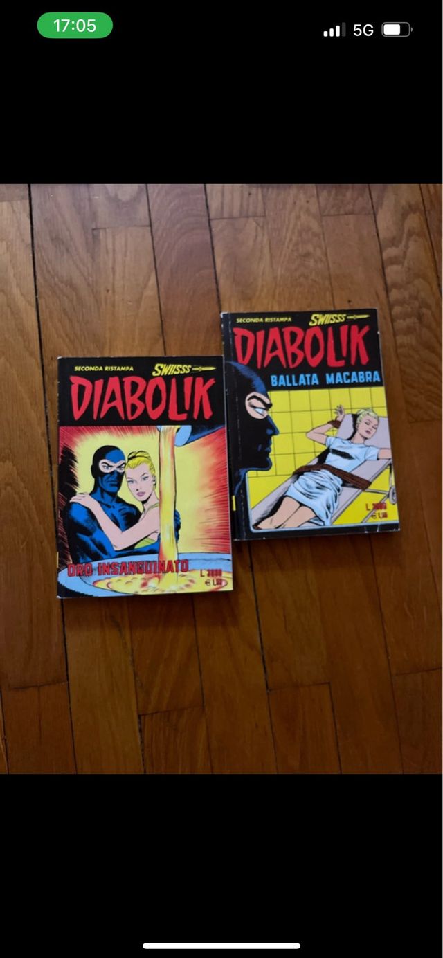 Lotto 10 fumetti Diabolik anni ’90/2000