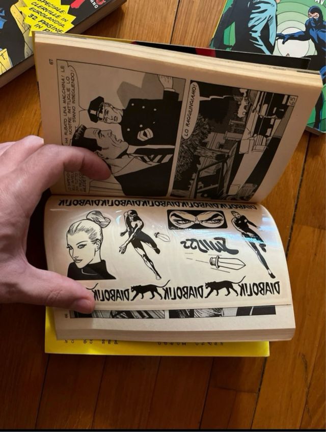 Lotto 10 fumetti Diabolik anni ’90/2000