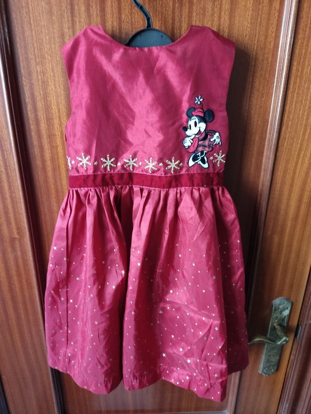 Vestido Minnie Navidad niña