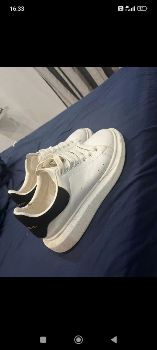 Sneakers McQueen bianche 43