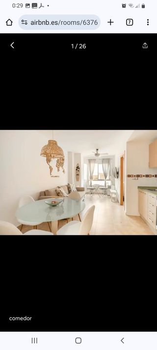 Apartamento con garaje