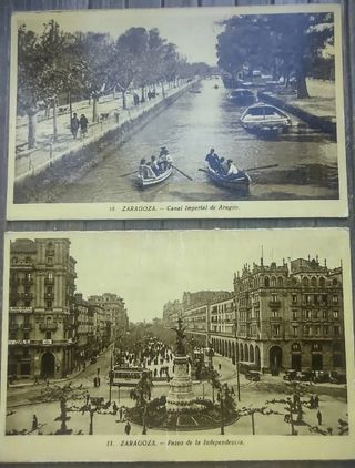 Postales antiguas Zaragoza