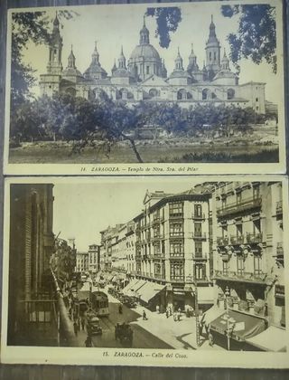Postales antiguas Zaragoza