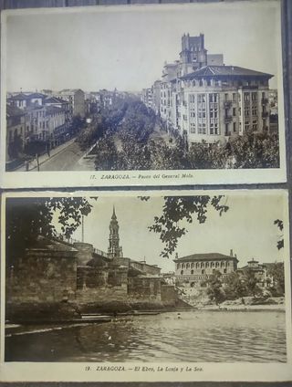 Postales antiguas Zaragoza