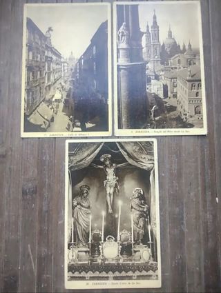 Postales antiguas Zaragoza
