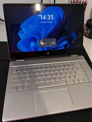 HP Pavilion x360 Convertible - Plata