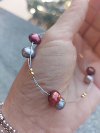 Bracciale con oro giallo 750