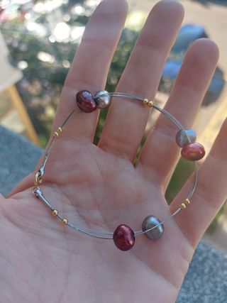 Bracciale con oro giallo 750