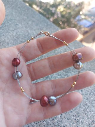 Bracciale con oro giallo 750