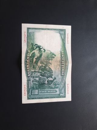 BILLETE ESPAÑOL DE 100 PESETAS DE 1931