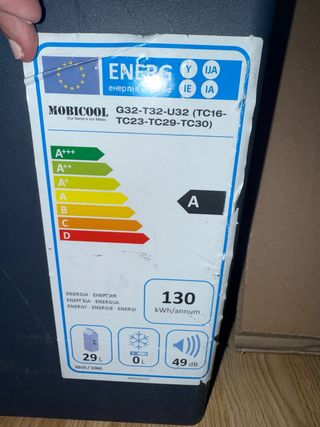 Nevera eléctrica portátil  para reparar