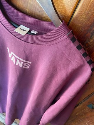 Vestido Sudadera Vans Morado