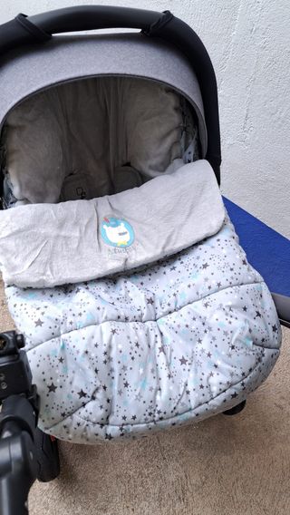 Saco maxicosi TucTuc - estrellas celeste