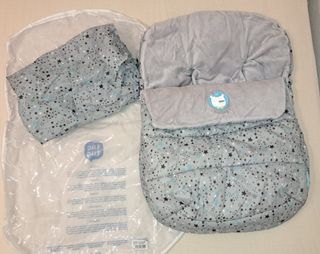 Saco maxicosi TucTuc - estrellas celeste