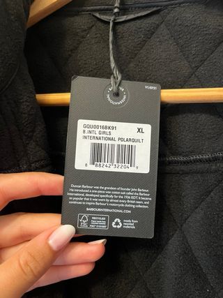 Chaqueta acolchada BARBOUR negra