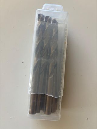10 Brocas HSS 8mm 5% Cobalto