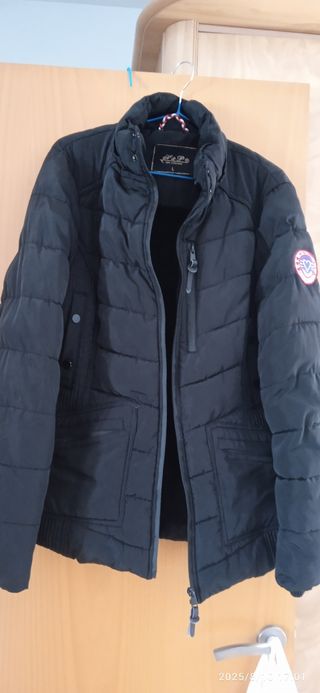 Chaqueta negra mujer L - Acolchada